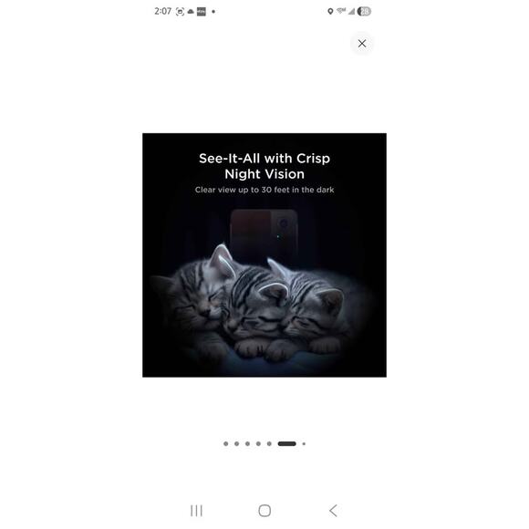 Petcube Play 2 Wi-Fi Pet Camera with Laser Toy for Cats & Dogs: Indoor Camera. - Picture 5 of 9